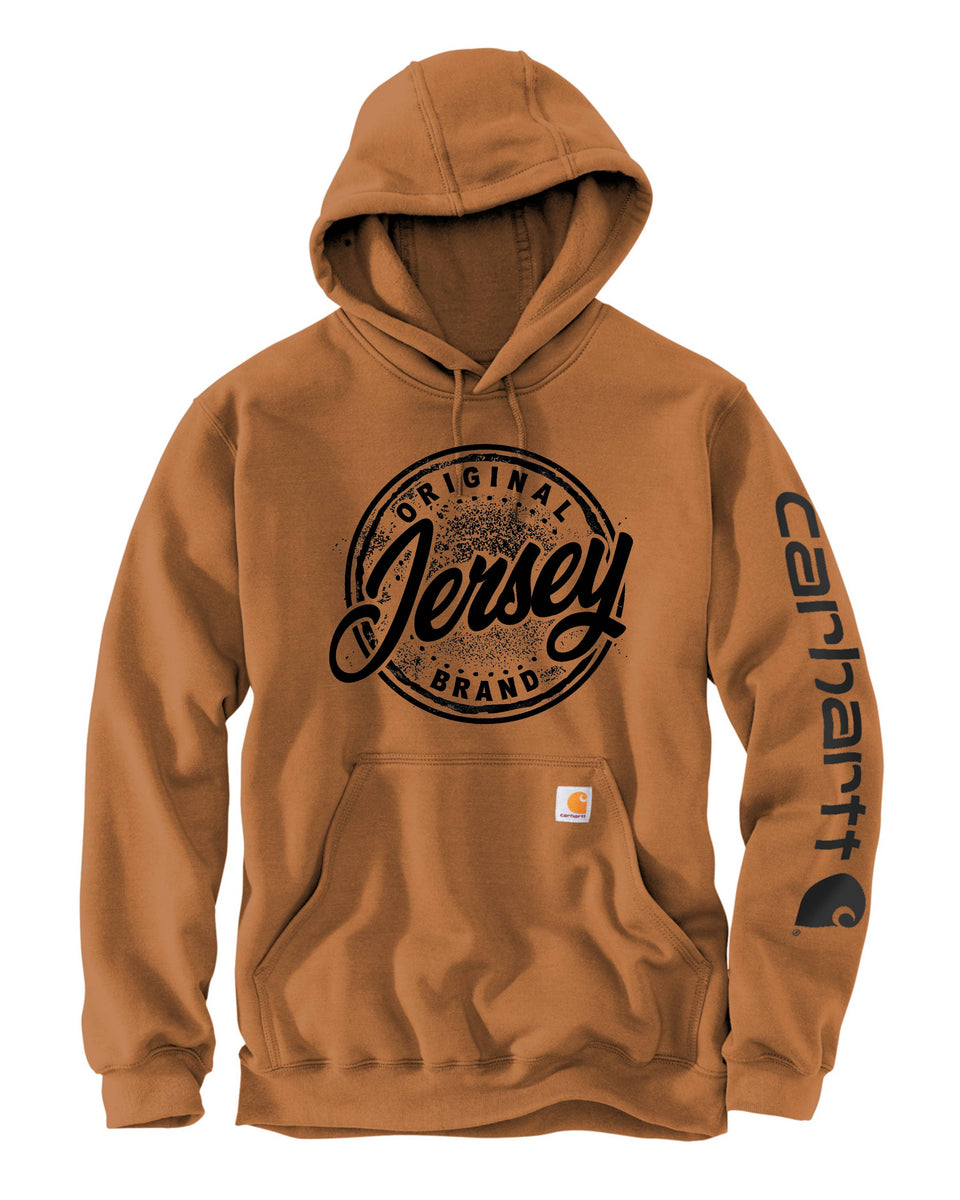Carhartt 10.5-oz. Midweight Hoodie (Brown) – NJSpiritWear LLC