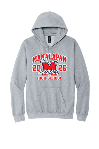 SOFTSTYLE HOODED SWEATSHIRT (SPORT GREY)