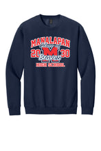 Load image into Gallery viewer, SOFTSTYLE CREWNECK SWEATSHIRT (NAVY)