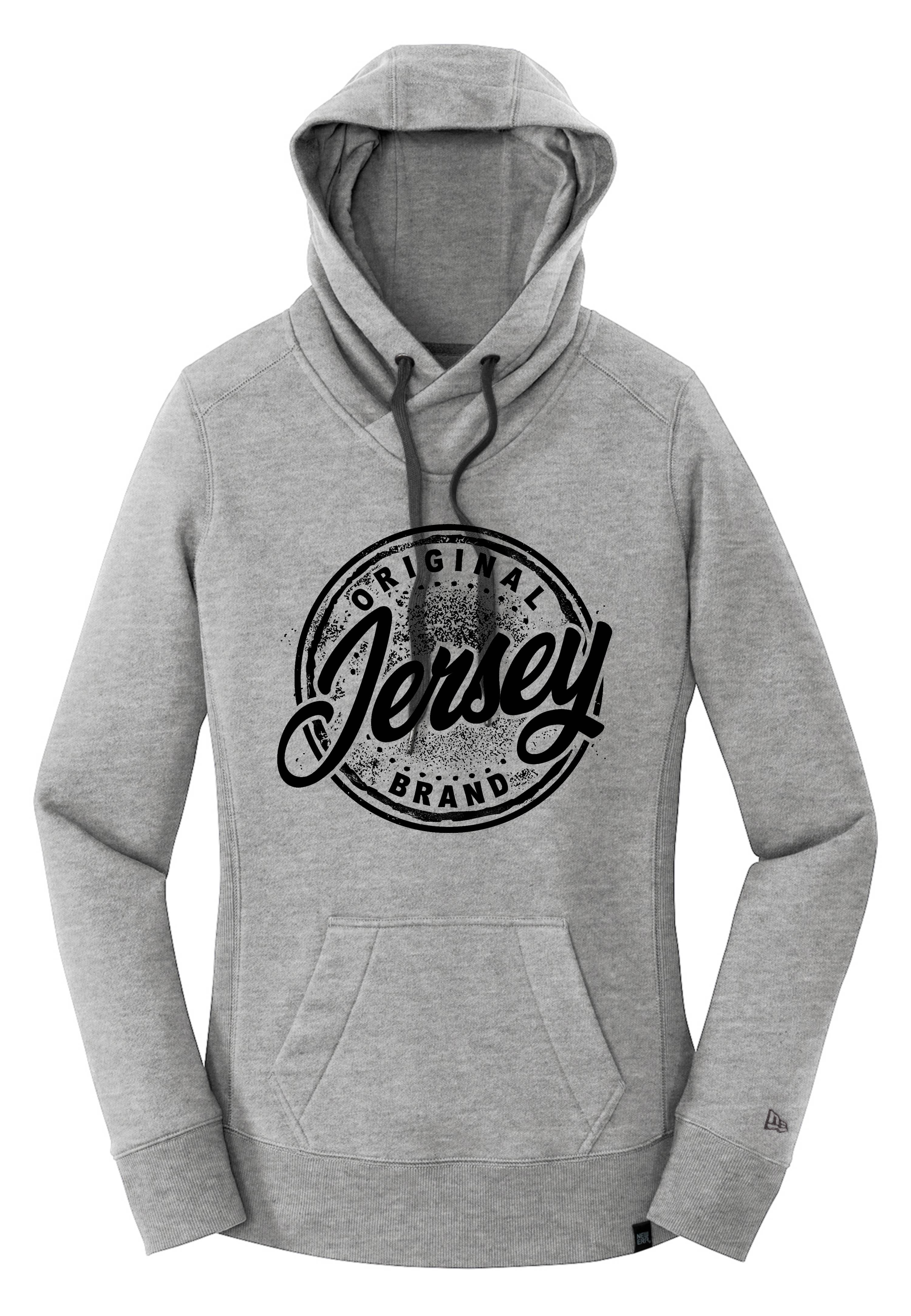 NEW* New Era 9.4-oz. Ladies French Terry Hoodie (Light Graphite