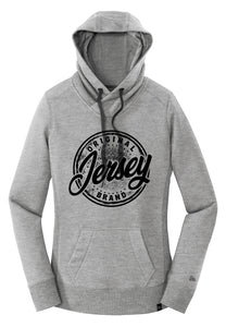 *NEW* New Era 9.4-oz. Ladies French Terry Hoodie (Light Graphite Twist)