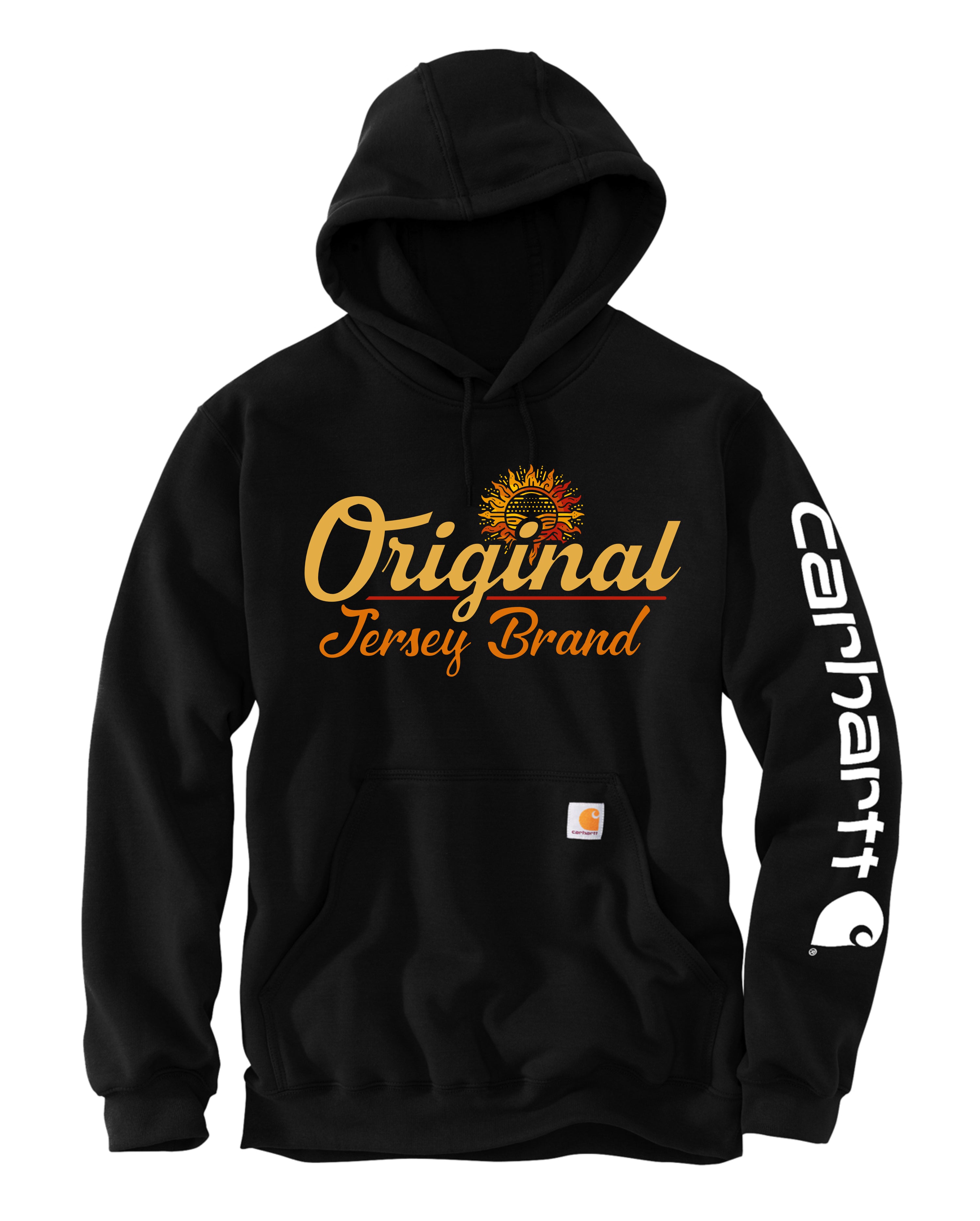 NEW* Carhartt 10.5-oz. Midweight Hoodie (Black) – NJSpiritWear LLC