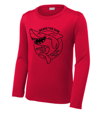 *YOUTH* Long Sleeve Sun Shirt (RED)