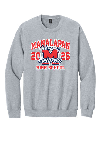 SOFTSTYLE CREWNECK SWEATSHIRT (SPORT GREY)
