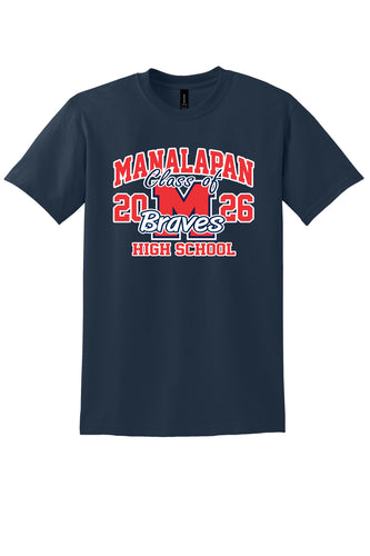 UNISEX SHORT SLEEVE TEE (NAVY)