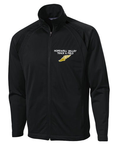 Sport-Tek® Tricot Track Jacket (Black)