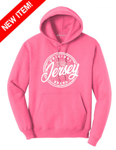 Super Soft Fleece Pullover Hooded Sweatshirt (Neon Pink) – NJSpiritWear LLC