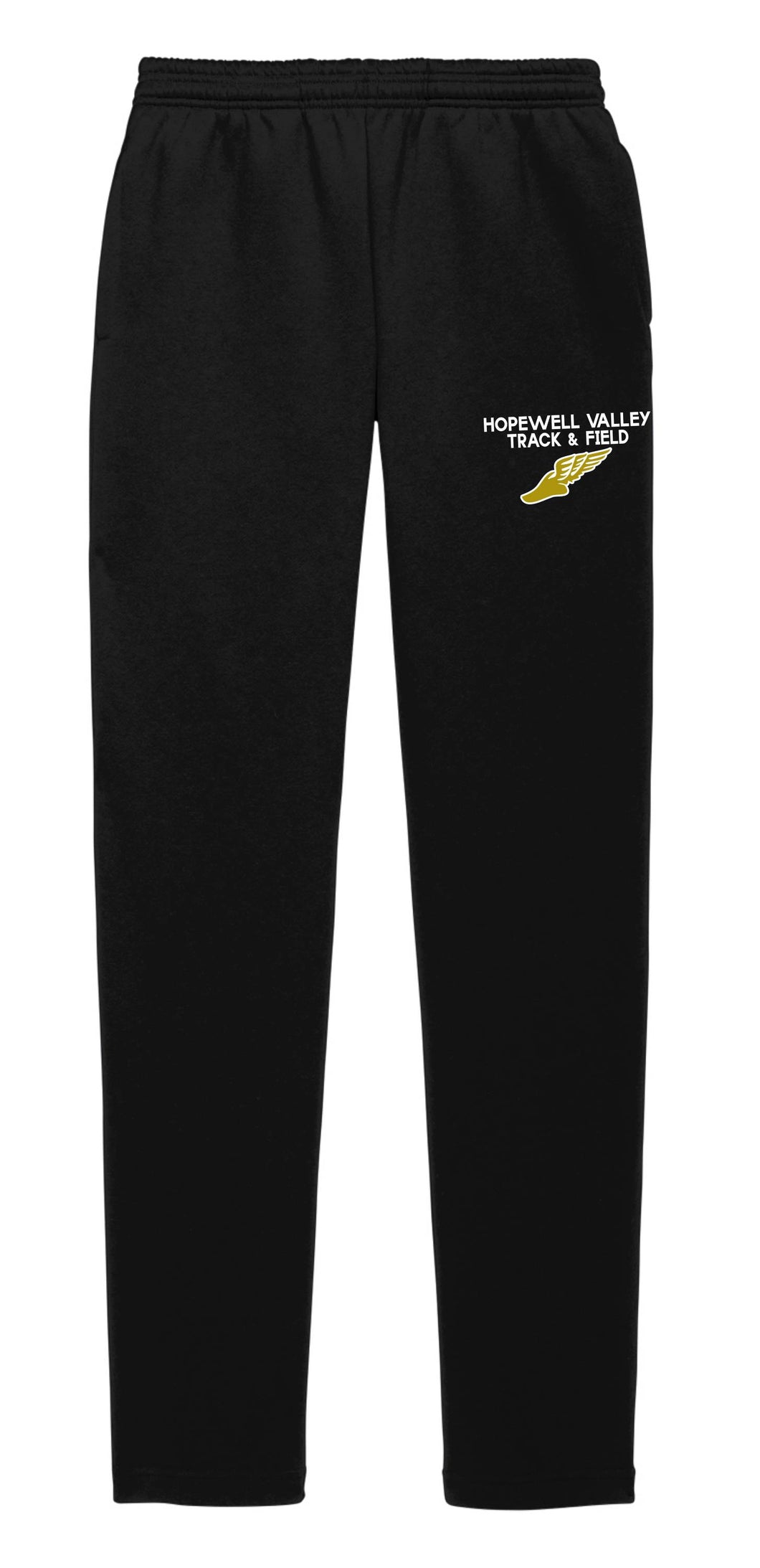 Sport-Tek® Open Bottom Sweatpant (BLACK)